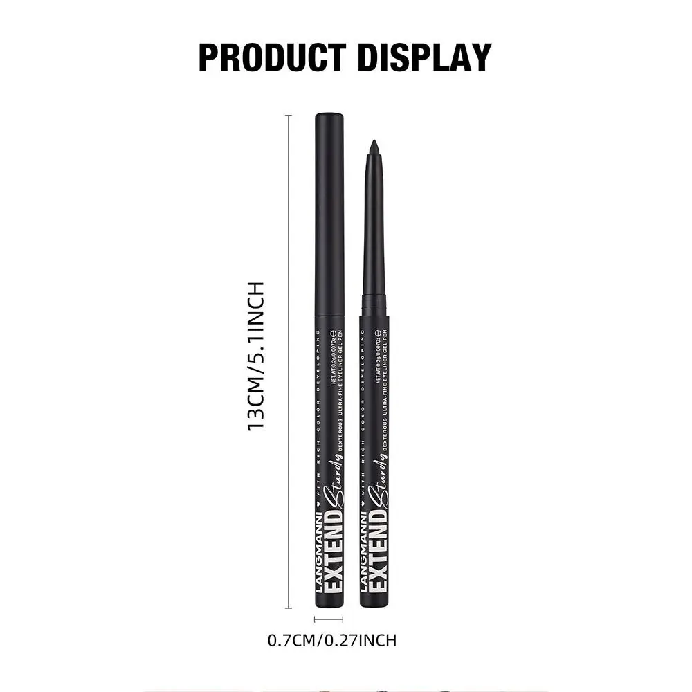 Fast Dry Green Glitter Waterproof Eyeliner Matte Finish Smudge Resistant Makeup Pencil Long Lasting Concealer Pen Daily Use