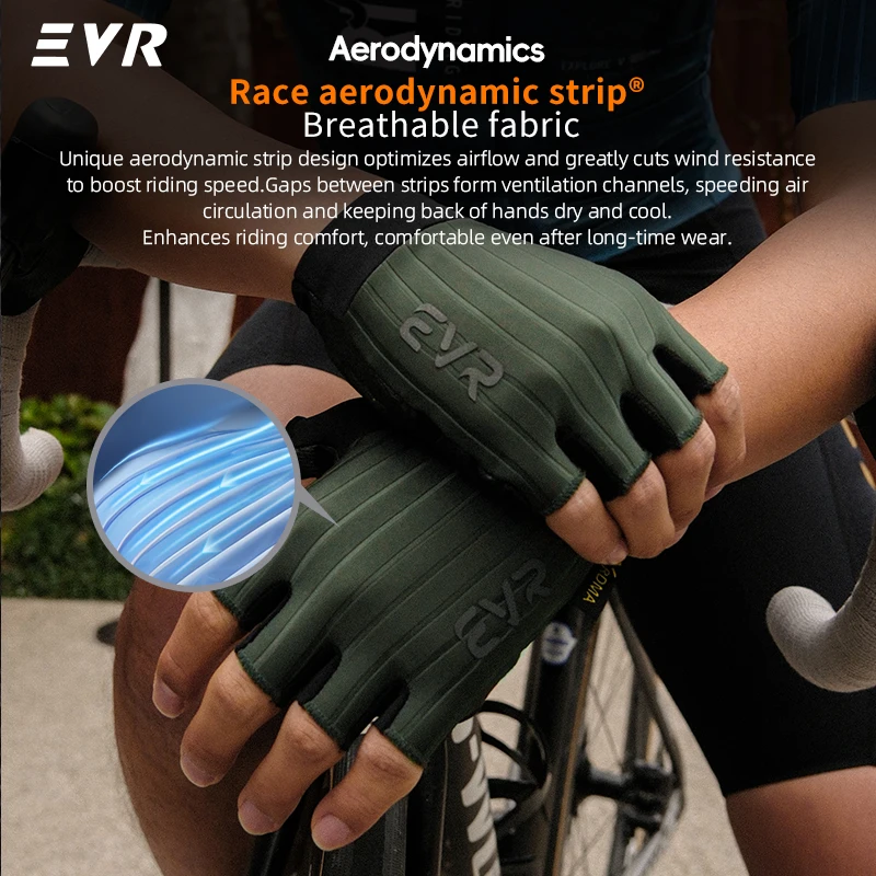 EVR Summer Men's Cycling Glove - Cycling Glove Padded 评论和价格