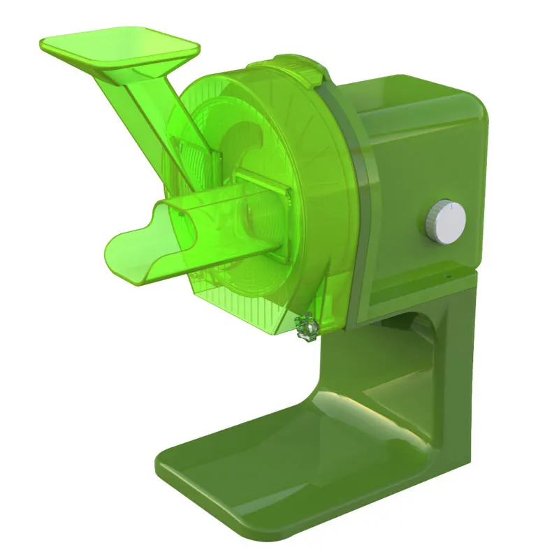 เกาหลี Commercial Chopper กระเทียม Slice Scallion พริกไทยแตงกวา Slice Leek Pleurotus Eryngii Multifunctional Rapid Slicer