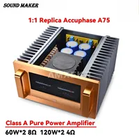 Sound Maker-1:1 Replica Accuphase A75 Pure Class A Circuit 120W High Power Field Effect Tube Pure Power Amplifier
