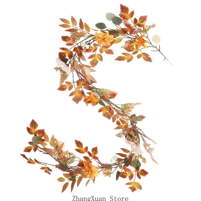 Saisonaler Thanksgiving-Blumenakzent mit bewässerungsfreiem Innendisplay, 3 x – Detail 3