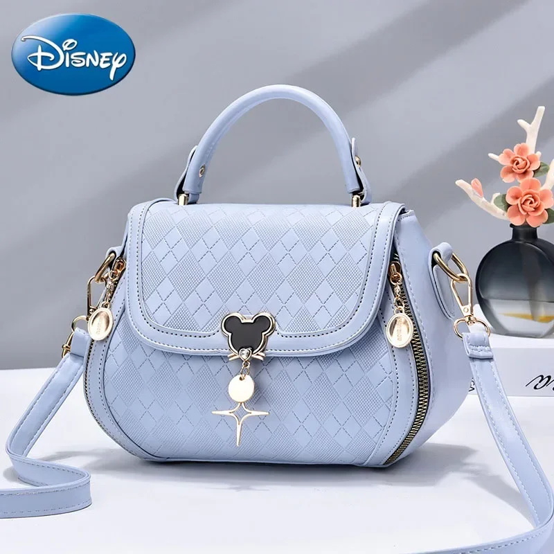 Disney Mickey New Fashion Women\'s Large Capacity Shoulder Bag Casual and Versatile Shopping Shoulder Bag