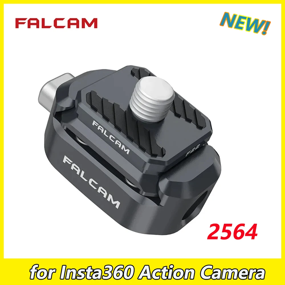 

Falcam F22 Quick Release Plate Kit Anti-Slip Design 360 Degree Shooting for Insta360 Action Camera ONE RS 1" Mod ONE X X2