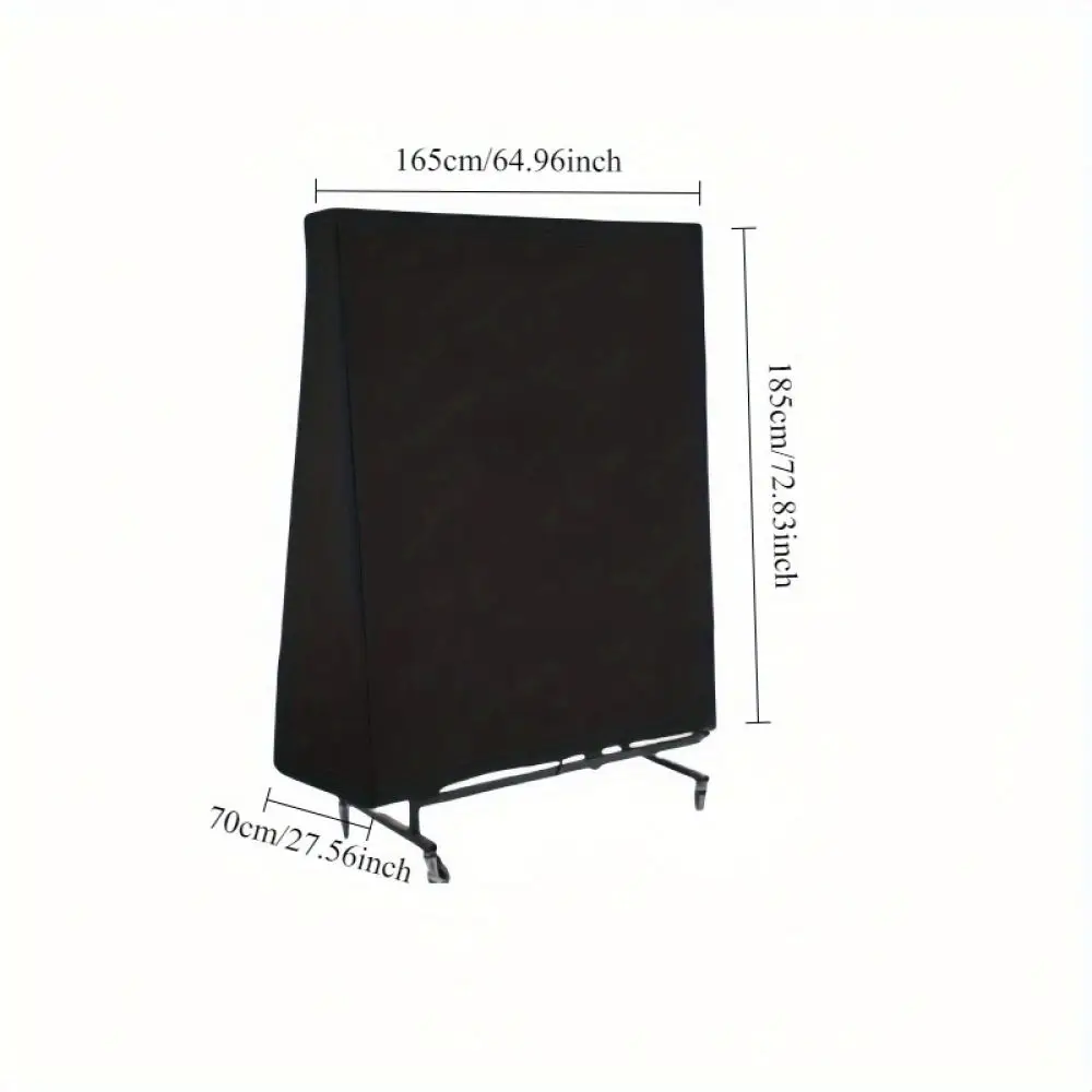 Outdoor Waterproof Table Tennis Table Cover Dustproof Rainproof Oxford Fabric Folding Guard Home Sports Supply