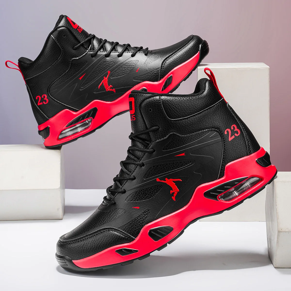 Men's basketball shoes, comfortable, lightweight, sporty