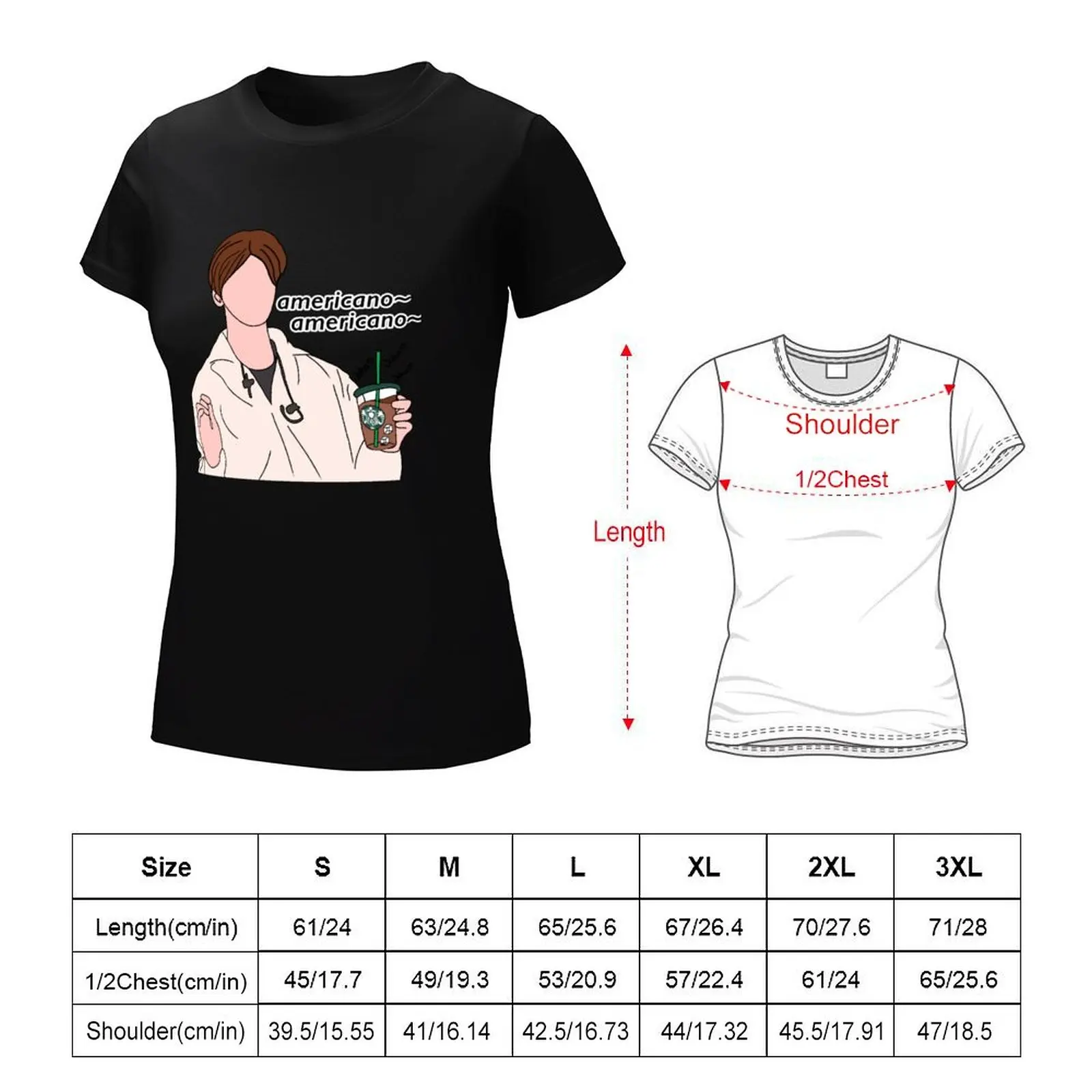 Hyunjin's Ice Americano T-Shirt cute clothes graphics plus size tops t shirts for Womens
