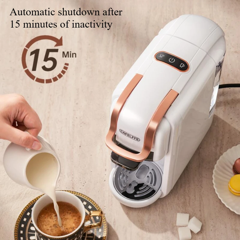 220V 4 in 1 다중 캡슐 커피 메이커 기계 소형 휴대용 맞춤 Dolce Gusto Capsule ESE Pod Ground 19Bar Hot/Cold