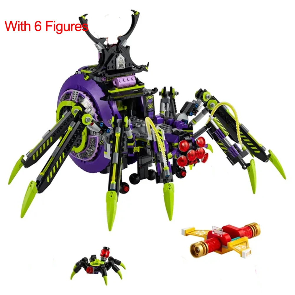 New Wukong Series Little Xia The Legendary Monkey King Huaguoshan Spider Building Blocks Marine Base Model Bricks Toys Children