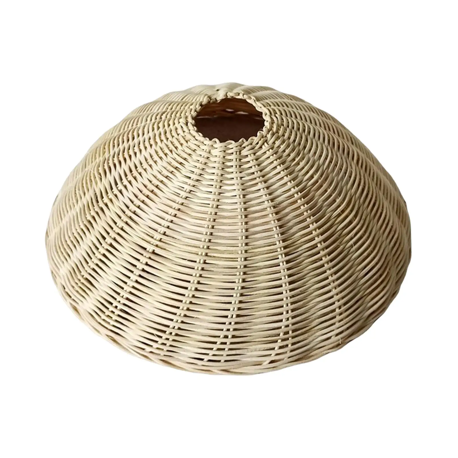 Retro Bamboo Lamp Shade Rattan Lamp Shade for Table Lamp Kitchen Farmhouse Tea House