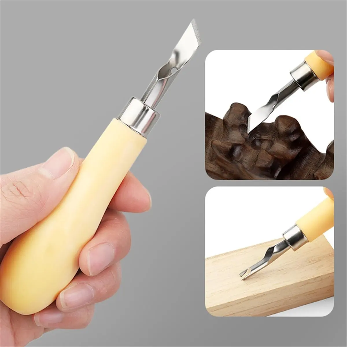 ABFW Cutting Tool with Interchangeable Head Cutting Tool Kits Linoleum Cutter Tool for Printmaking Engraving