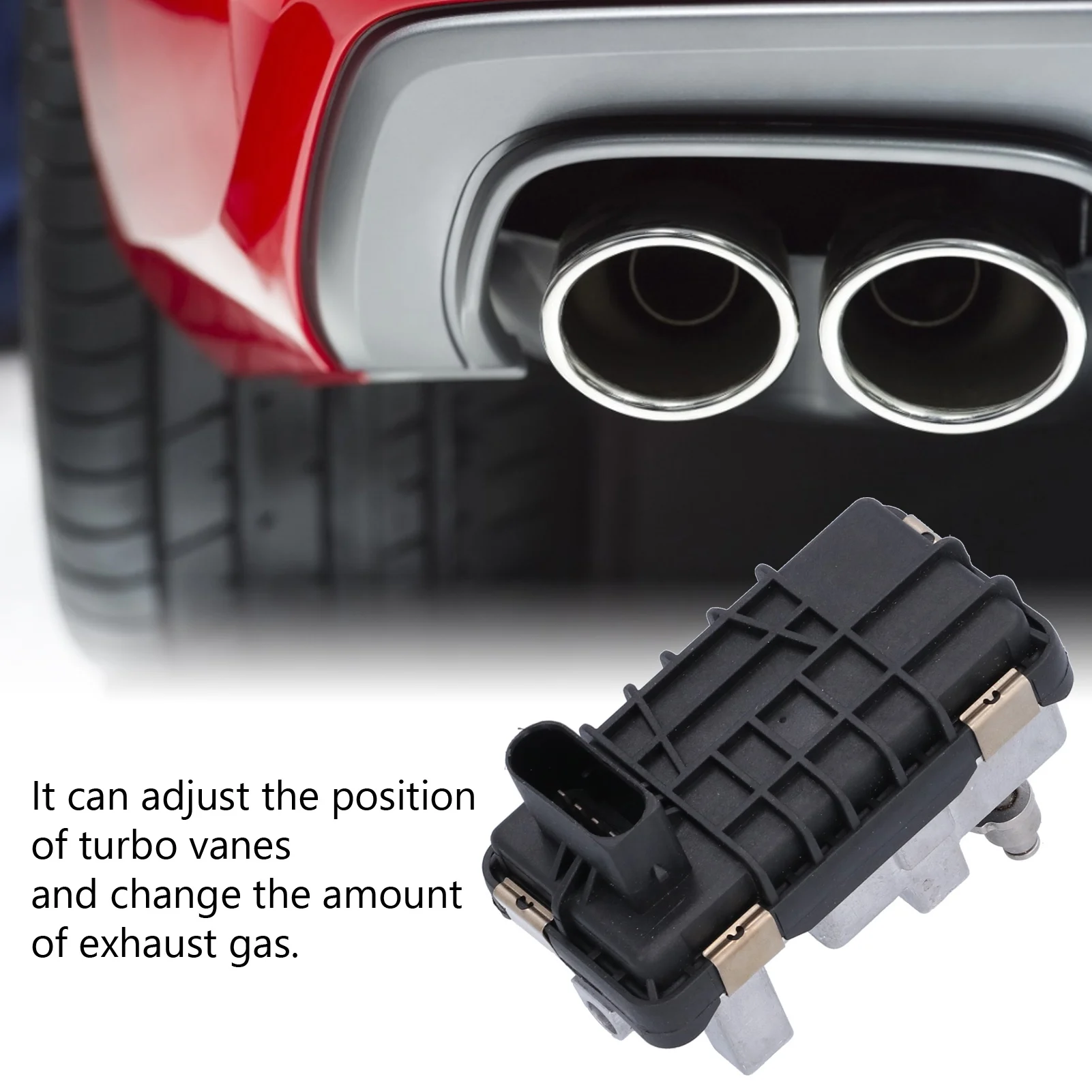 

Электронный актуатор турбины 6NW-009-420, замена для Mercedes-Benz C, E, GL, M, R-класса 3.0L, регулировка положения лопатки регулировки давления наддува