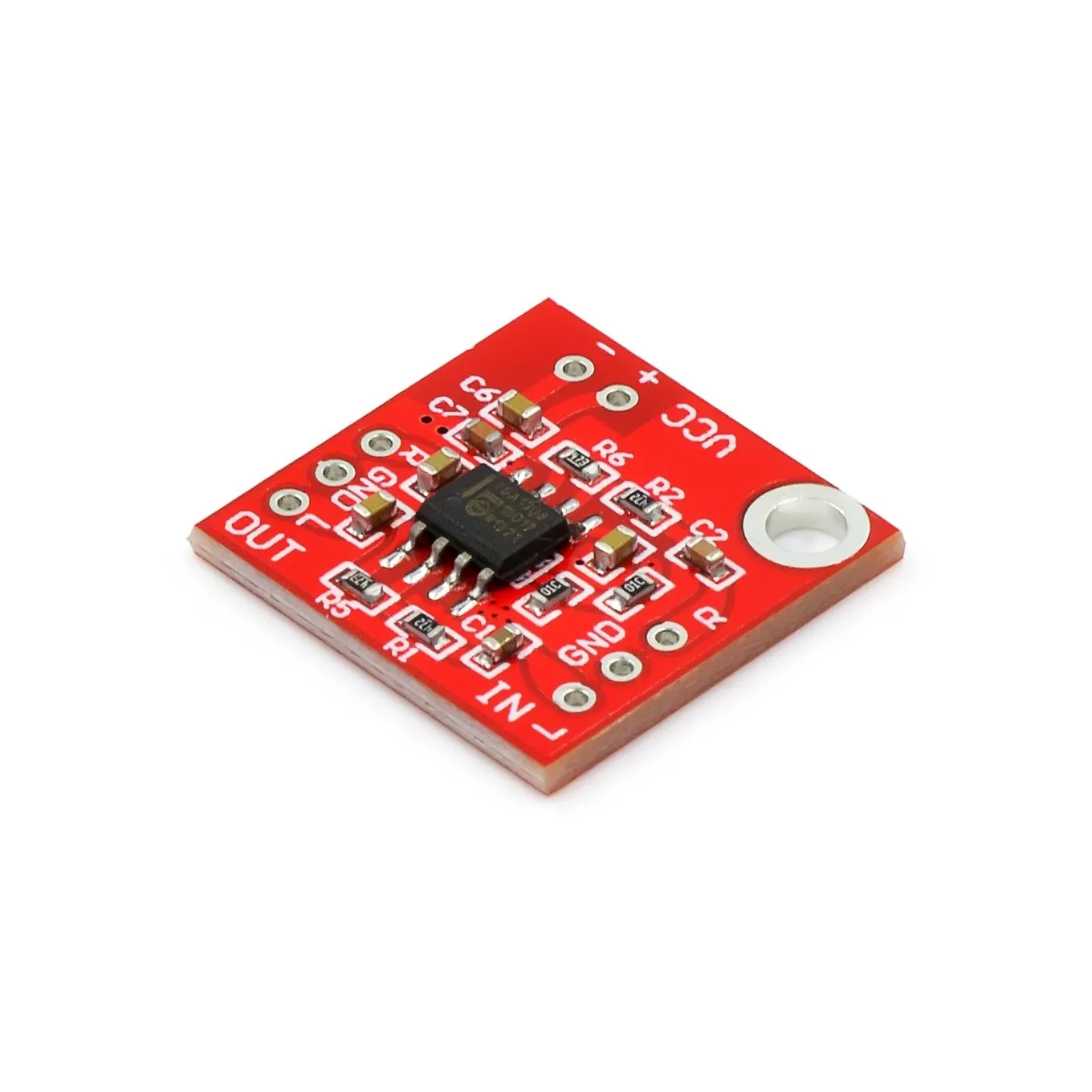 TDA1308 earphone amplifier module can be used as the front stage of the power amplifier