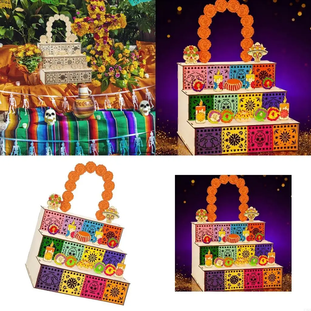

Artisanal Day Of Dead Supplies Memory Box Personalizing Home Decors Altar Set