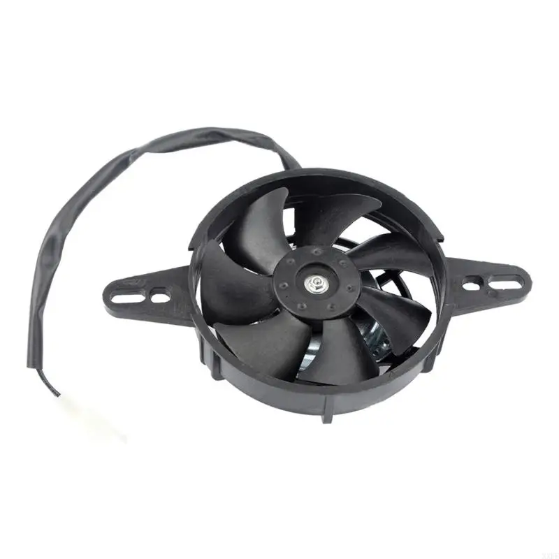 Motorcycle Oil  Water  Electric Radiator Cooling Fan Simple Installation Plastic fitting for 150-250cc