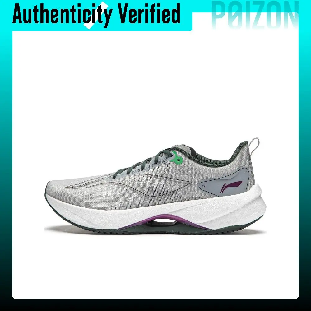 Li Ning Ultra Light 21 Cushioning Abrasion Resistant Breathable Low top PHYLON Sprint Casual Running Shoes Women's ARBU002-43