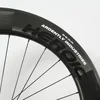 カーボントラック自転車ホイールセット,深さ700c,38mm, 58mm, 86mm,固定ギア,シングルスピード自転車ホイール,UD表面リム 6