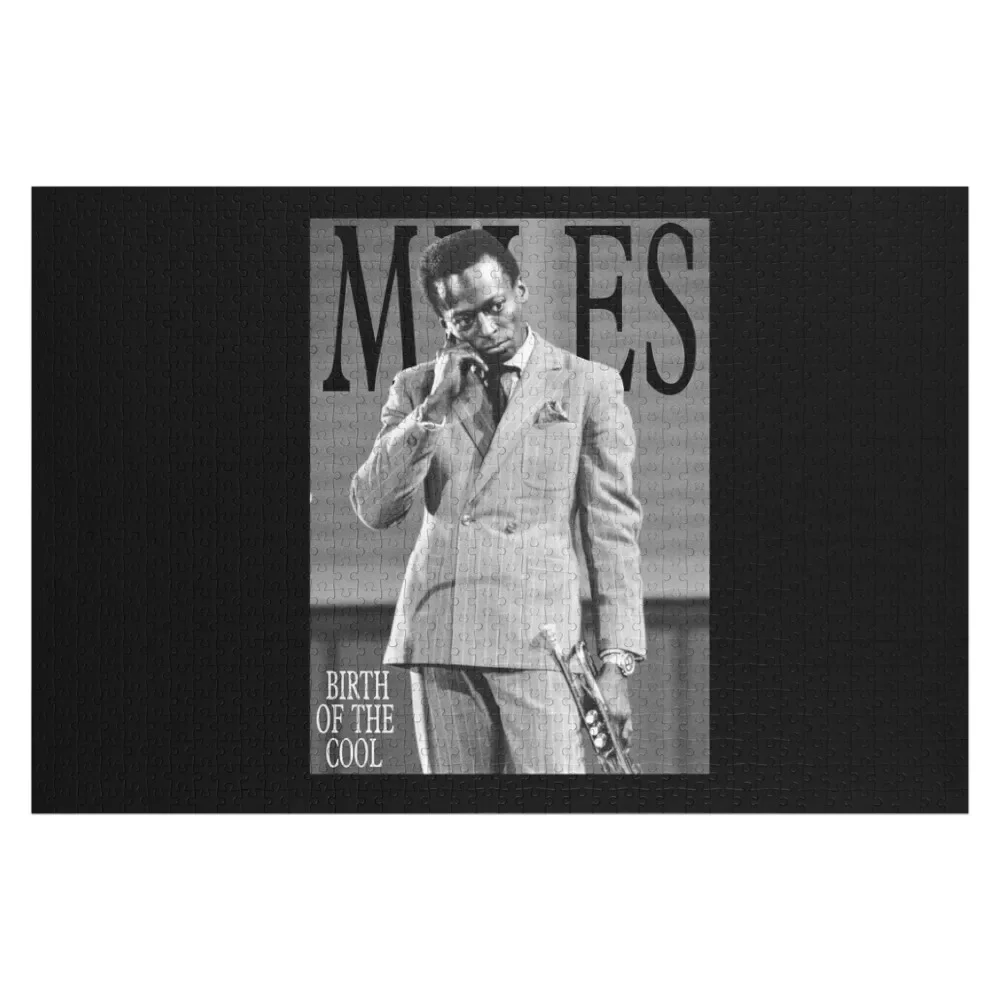 

birth of the cool miles davis music art gift for fans Jigsaw Puzzle Personalized Custom With Photo Puzzle