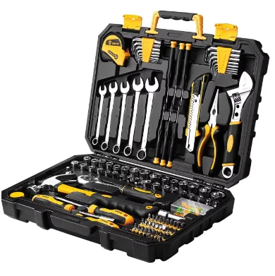 

158Piece General Tool Set Household Hand Tools & Auto Repair Kit with Plastic Storage Case