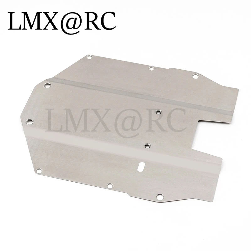 Osłona pancerna podwozia płyta podwozia zdalnie sterowane ulepszenia samochodów części ze stali nierdzewnej dla Yikong DF7 1/7 ciężarówka na krótki kurs