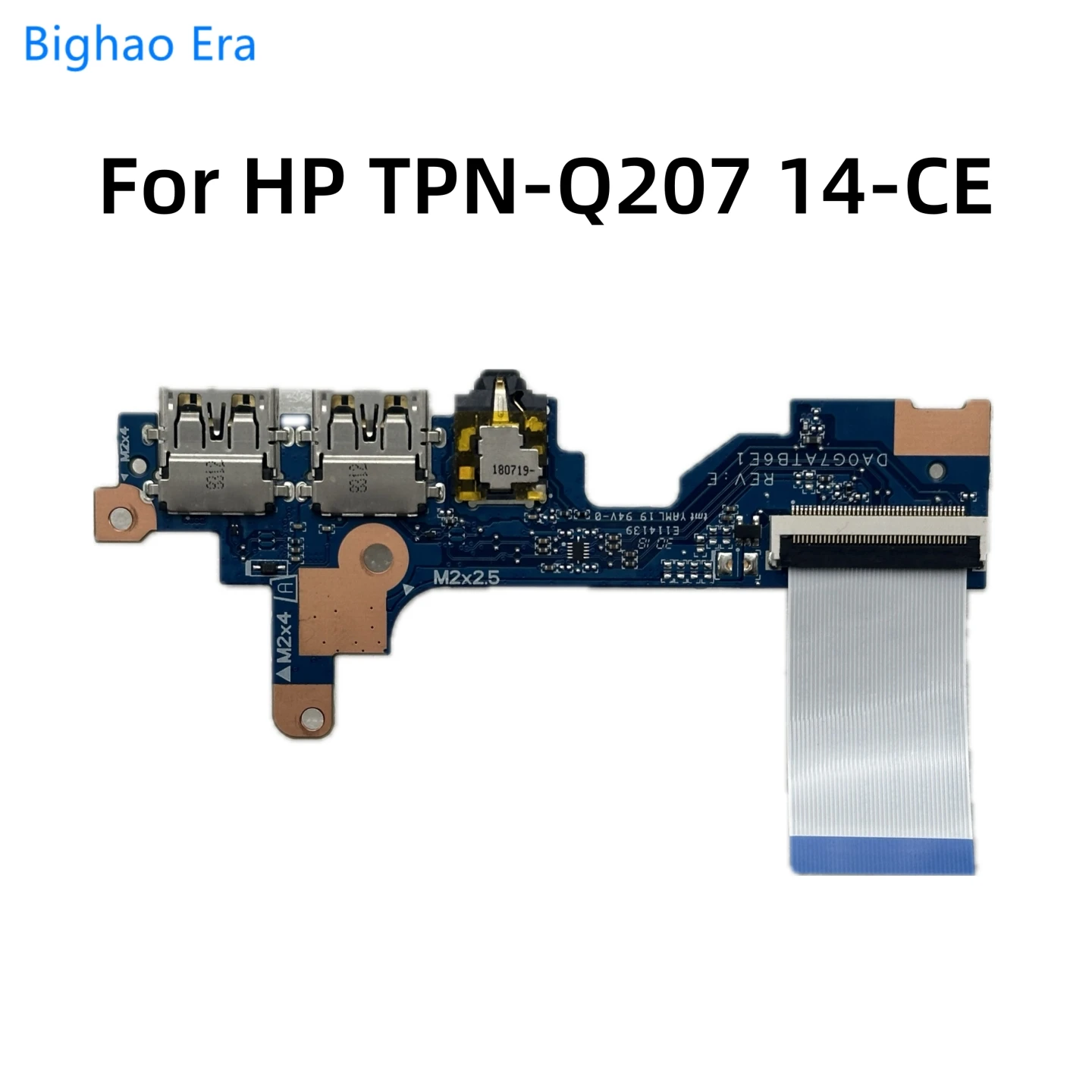 

DAG7ADTB8B0 For HP TPN-Q207 14-CE Power Board Switchboard Audio USB Board DA0G7ATB6E0 DA0G7ATB6E1 L19152-001 100% New Original