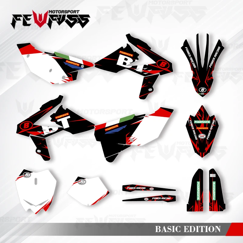 

Fewfuss Graphics Decals Stickers Motorcycle Background Custom For Beta 250 300 2013 2014 2015 2016 2017 RR 001