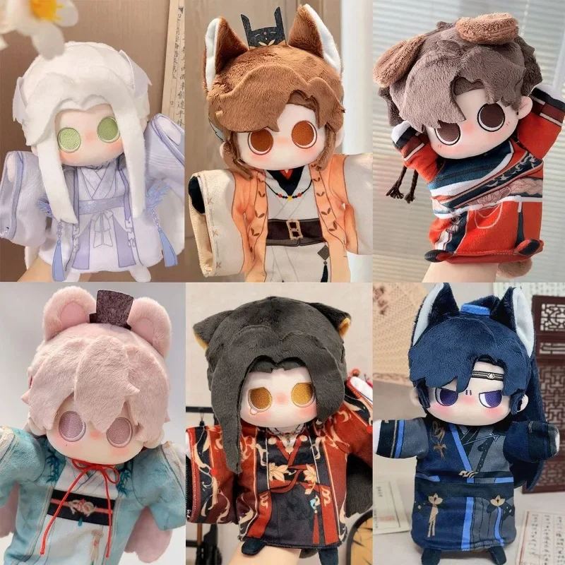 

Anime Game Ashes Of The Kingdom Sun Ce Liu Bian Kawaii 20cm Cosplay Hand Puppet Plush Stuffed Doll Movable Soft Plushie Toy Gift