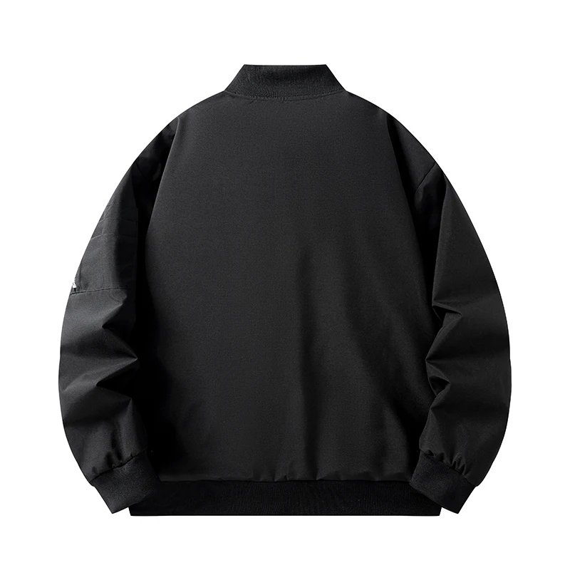 سترة جديدة للخريف للخروج للرجال - معطف كاجوال فضفاض عتيق ملابس الشارع مع نمط المال القديم ملابس يومية مريحة