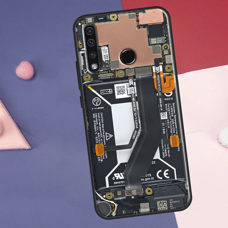 Motherboard Circuit Board Case For Huawei P30 P20 P40 P60 Pro Nova 9 5T P Smart Honor Magic 5 Lite X8 X9a 50 70 Cover