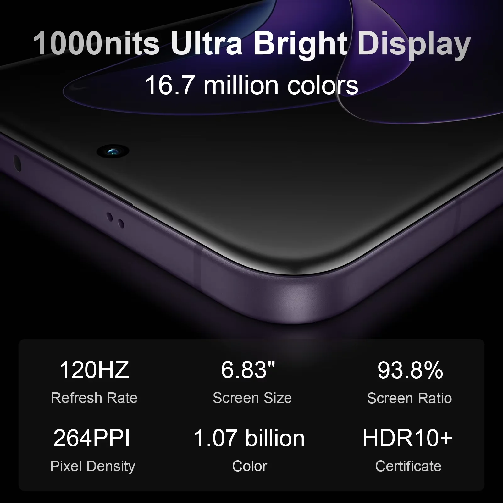 هاتف OPPO Reno13 Pro 5G الذكي MTK الأبعاد 8350 6.83 بوصة 120 هرتز شاشة AMOLED كاميرا رئيسية 50 ميجابكسل بطارية 5800 مللي أمبير في الساعة