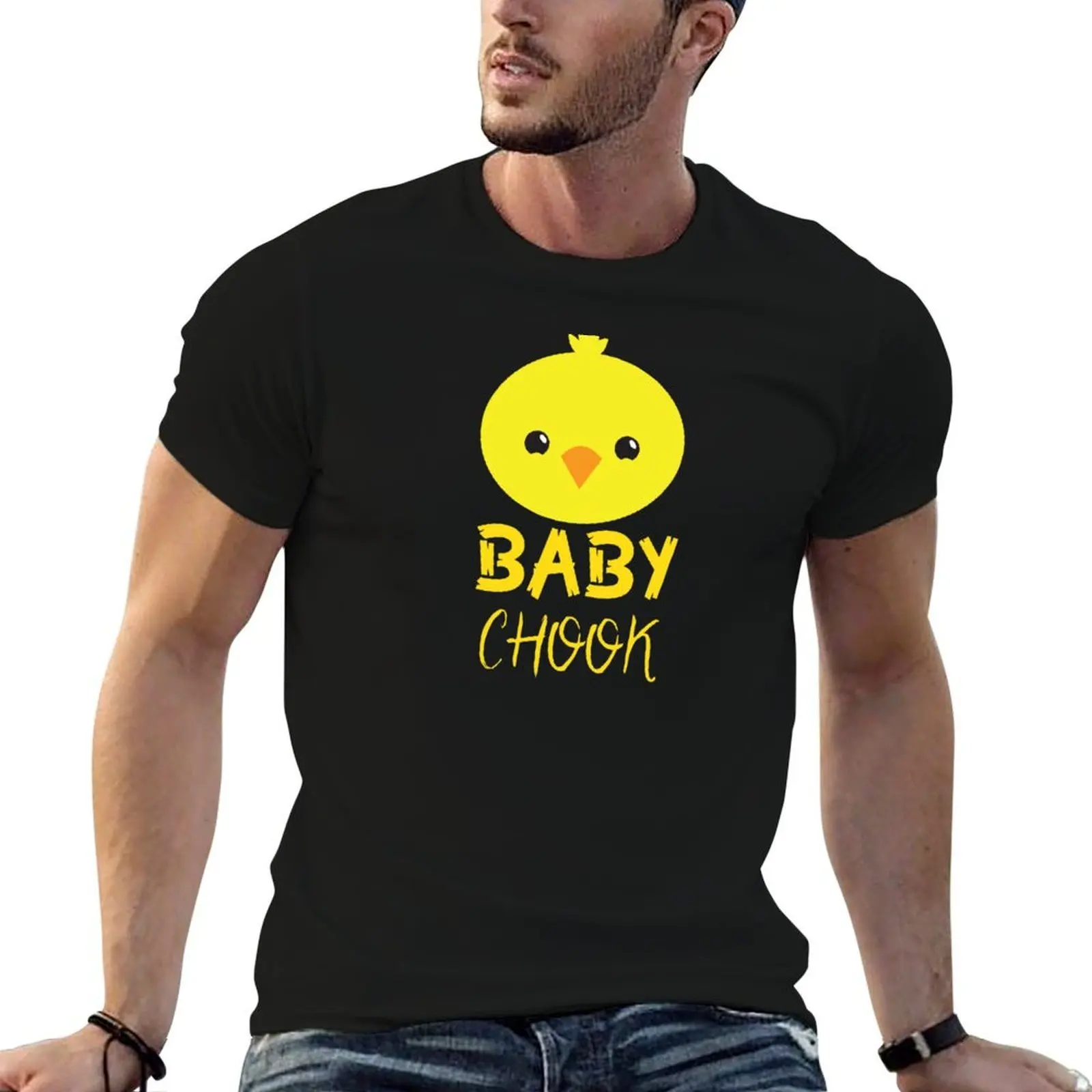 Baby chook (with matching mama chook) T-Shirt t shirt custom print anime t shirts oversize T-Shirt