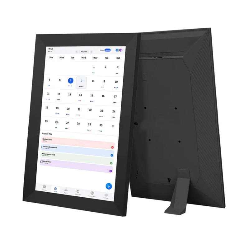 AT93-Smart Family Planner Hearth تقويم رقمي 15.6In تقويم رقمي مخطط عمل WIFI HD شاشة لمس تفاعلية