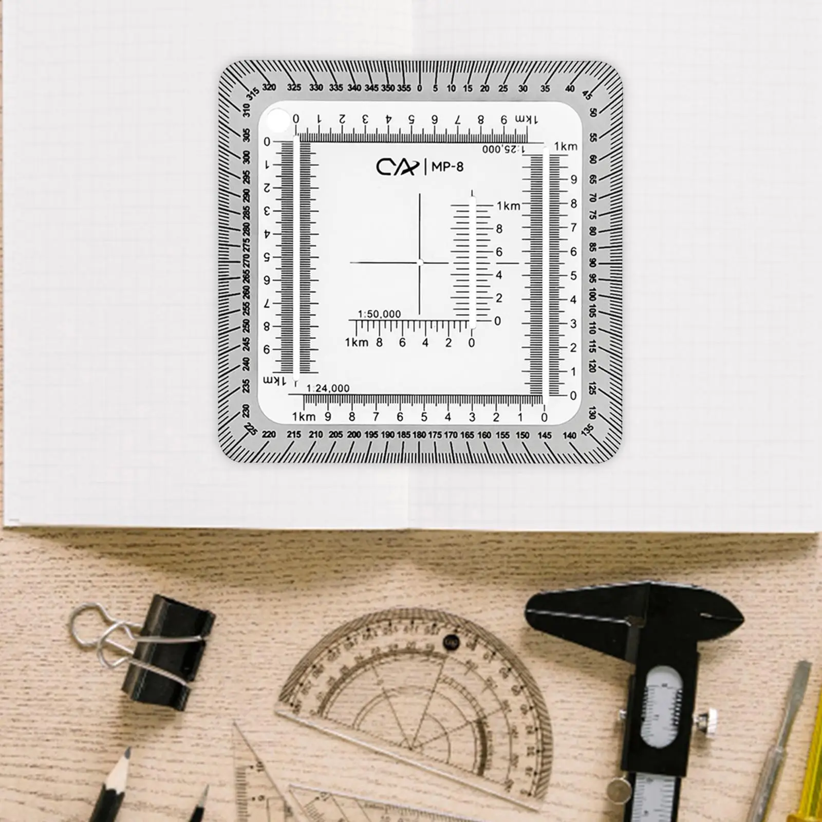 Pocket Grid 1:24,000 Scale Accurate for Utm, Usng, Coordinates Working