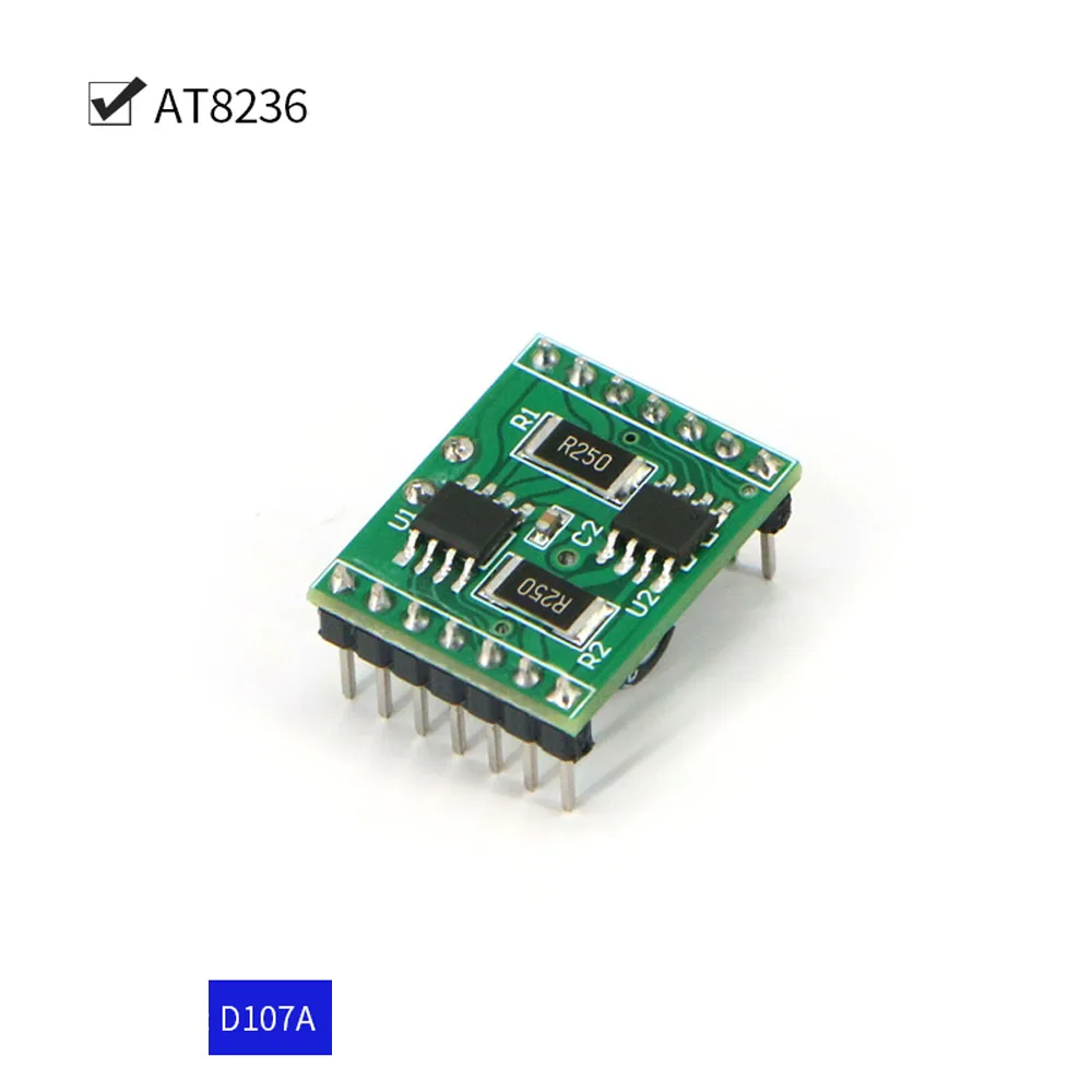 AT8236/TB6612 2 Channel DC Motor Drive Board 3.3V 5V Forward and Reverse DC Motor Controller Better than L298N Stabilized Output