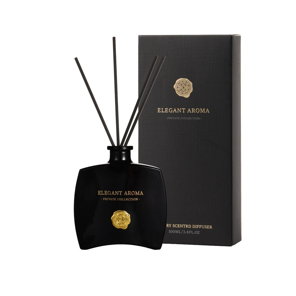 Luxury Reed Diffuser Set Aroma Essential Oil Long Lasting Fragrance Air Freshener Home Bedroom Hotel Decor Gift