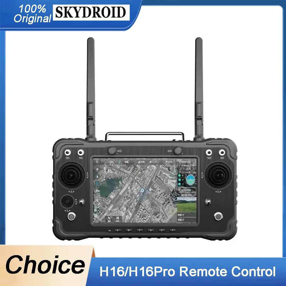 

SKYDROID H16/H16Pro 2.4GHz 16CH FHSS 20KM 1080P Digital Video Data Transmission Telemetry Transmitter MIPI Camera R16 Receiver
