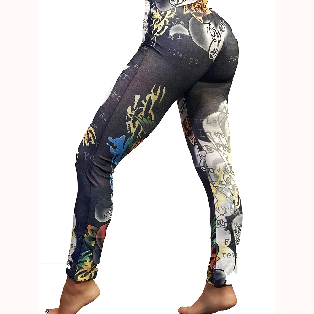 Leggings Nieuw Binnen Vrouwen Slanke Leggings Mode 3 Leggings Digitaal Printen