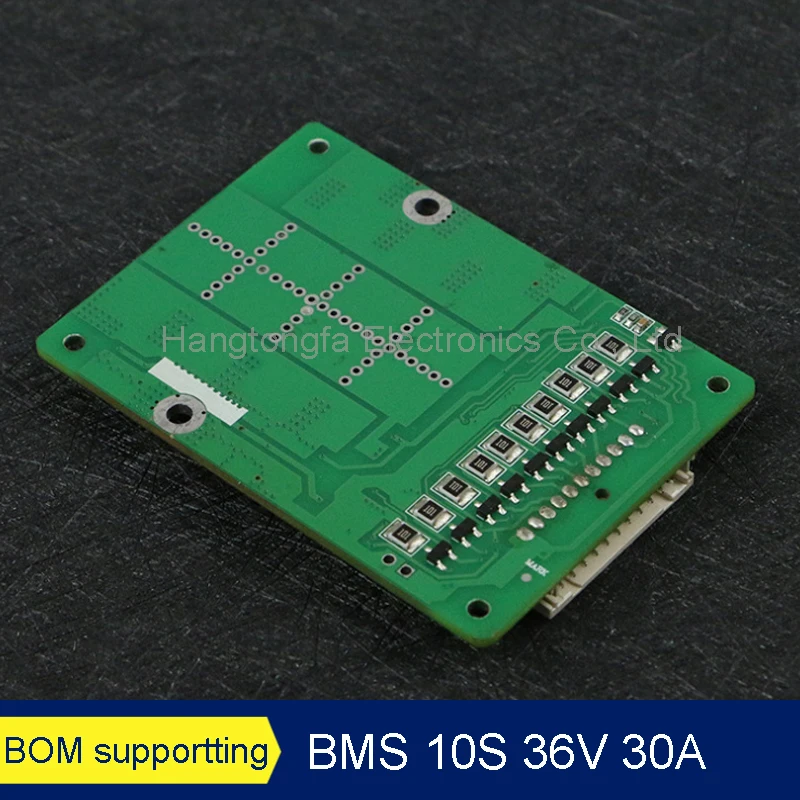 BMS 10S 36V 30A PCM PCB For 3.7V Lithium ion 18650 Battery Pack with Balance Function For E-bicycle Scooter Charging