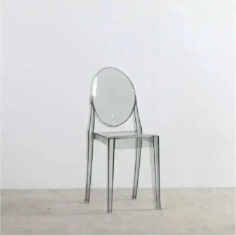 

Nordic Chair Restaurant Kitchen Dining Modern Plastic Minimalist Acrylic Clear Dining Chair cadeira de jantar house furnitures