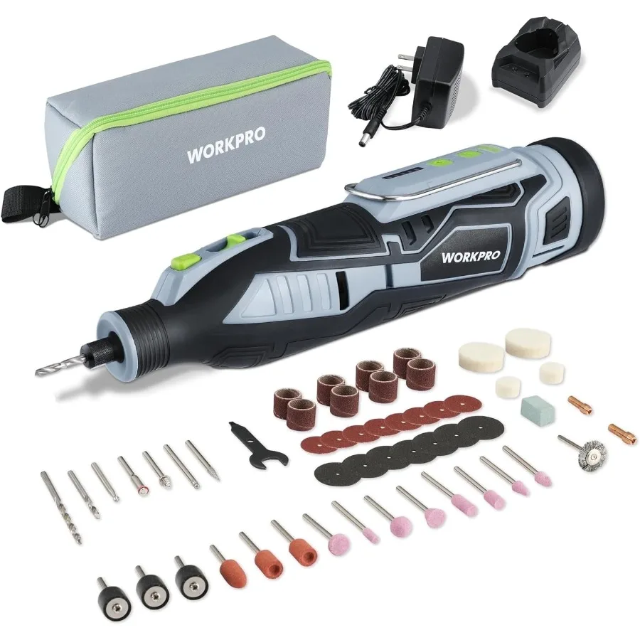 12V cordless rotary tool kit