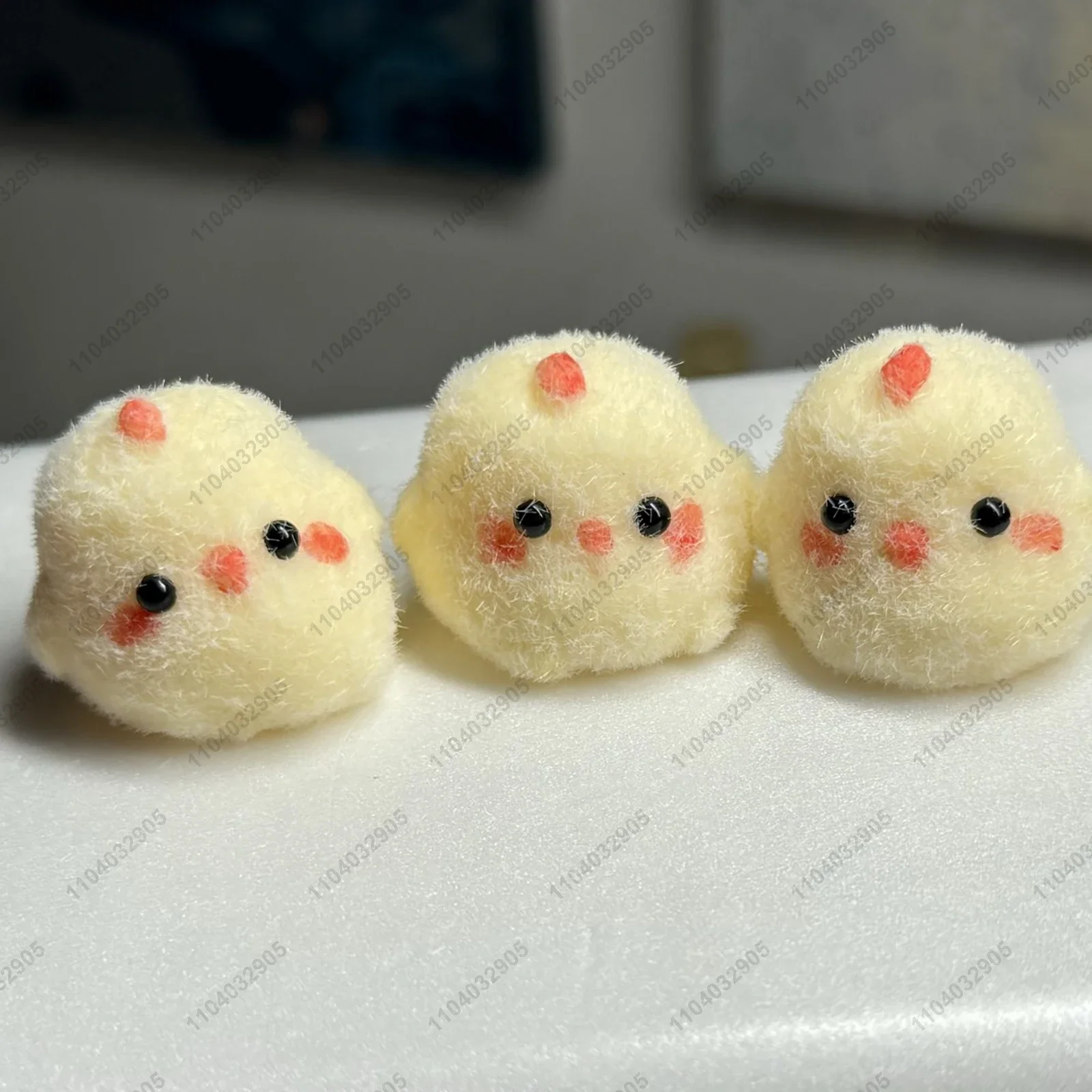 ไก่เล็กๆ Taba Squishy น่ารักสีเหลือง Little Fuzzy Chick Hen Squeeze ของเล่น Mochi ของเล่นความเครียด Release Hand Relax กระเป๋า Charm ของขวัญของเล่น