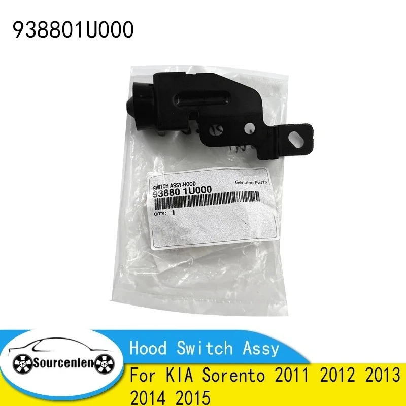 

93880-1U000 Brand New Genuine Hood Switch Assy For KIA Sorento 2011 2012 2013 2014 2015 OEM 938801U000 Hood Alarm Switch Assy