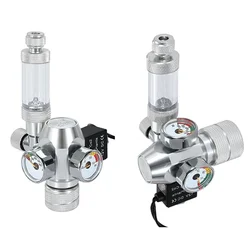 Neues DIY Aquarium CO2-Regler elektro magnetisches Ventil Blasen zähler CO2-Steuersystem Aquarium CO2-Druckreduzierventil