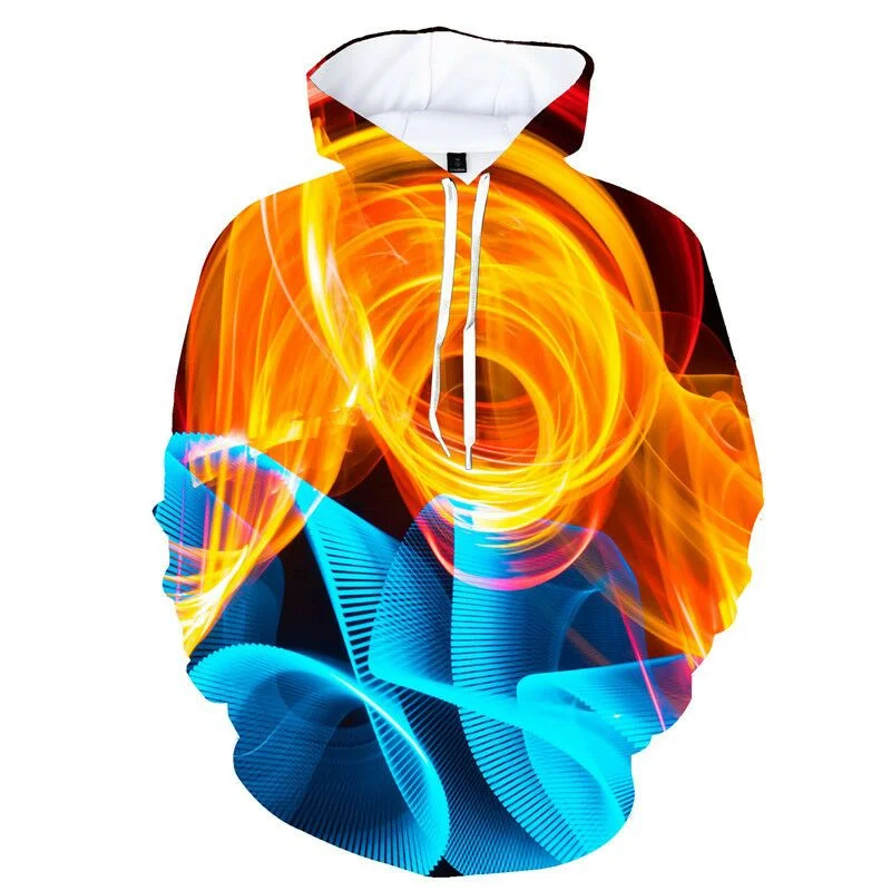 

Colorful Stripes Art 3D Printed Hoodie Graphics Leisure Hoodies Fashion Long Sleeve Sweatshirts Children Men Streetwear Clothing