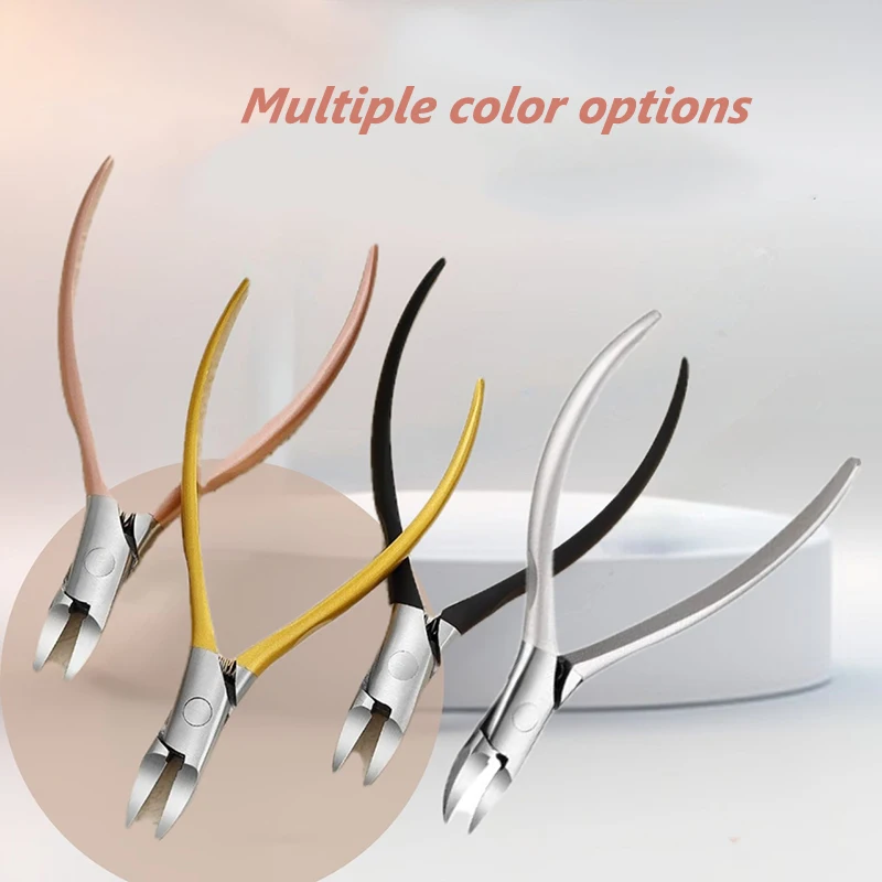 

Stainless steel nail groove nail clippers, dead skin pliers, large size for trimming toenails, thick and hard nails, eagle beak