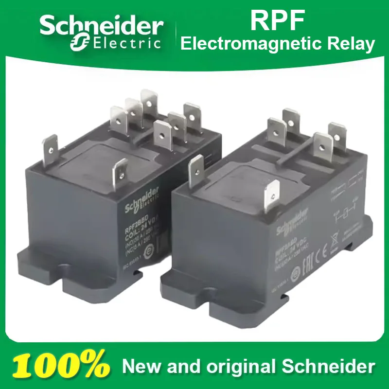 

100% New and Original Schneider Device RPF2ABD RPF2BBD Electromagnetic Relays RPF Power Relays