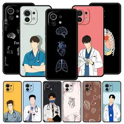 Phone Case For Xiaomi Mi 15 14 14T 13T 12T Pro 12 13 11 Lite 5G 11T X6 X5 Pro Soft Cover Doctor Nurse Medical Medicine Health