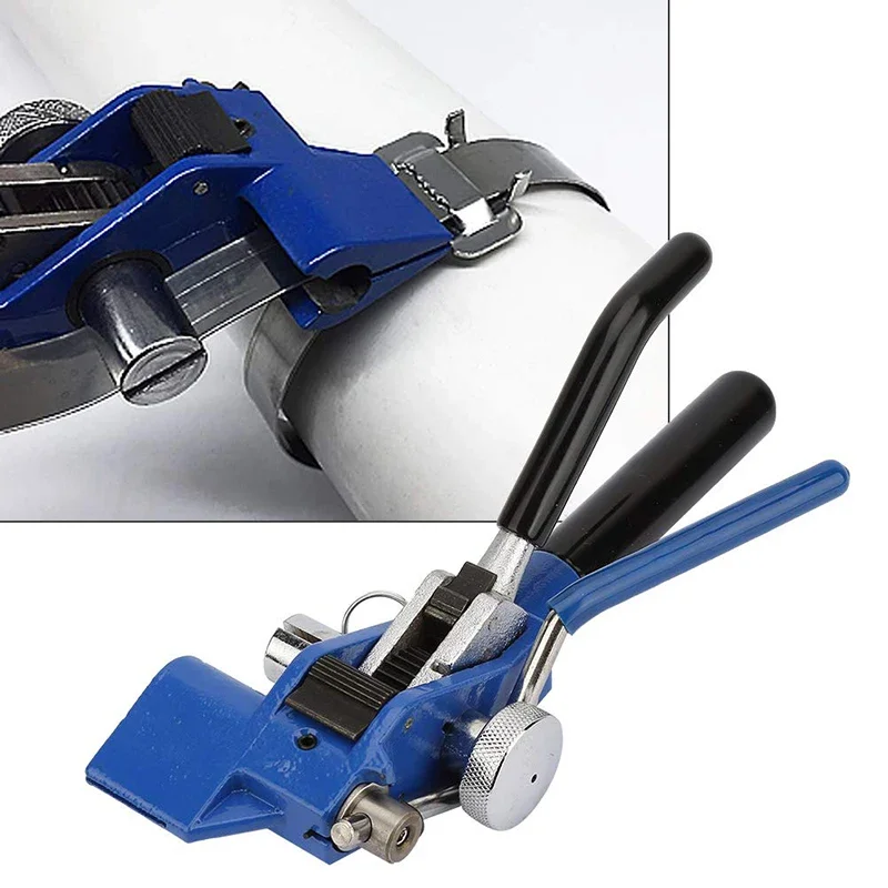 Ratchet Type Stainless Steel Cable Tie Gun For Width 4.6-25mm Thickness 0.25-1.2 Mm Tie Pliers Machine Tightener Strapping Tool