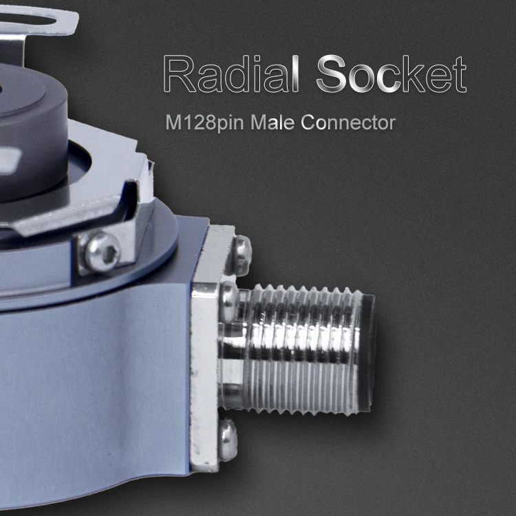 High Resolution Encoder KH42 40000ppr To 24Bits 6mm 8mm 10mm Hollow Shaft Encoder Switch 42mm Compact Encoder