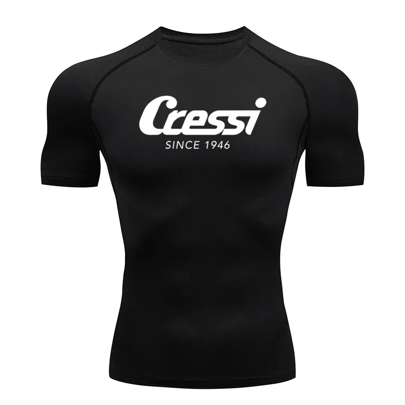 

Мужской гидрокостюм для серфинга и дайвинга с защитой от солнца, футболка-рашгард, облегающий купальник с коротким рукавом, для плавания, с защитой от УФ-излучения