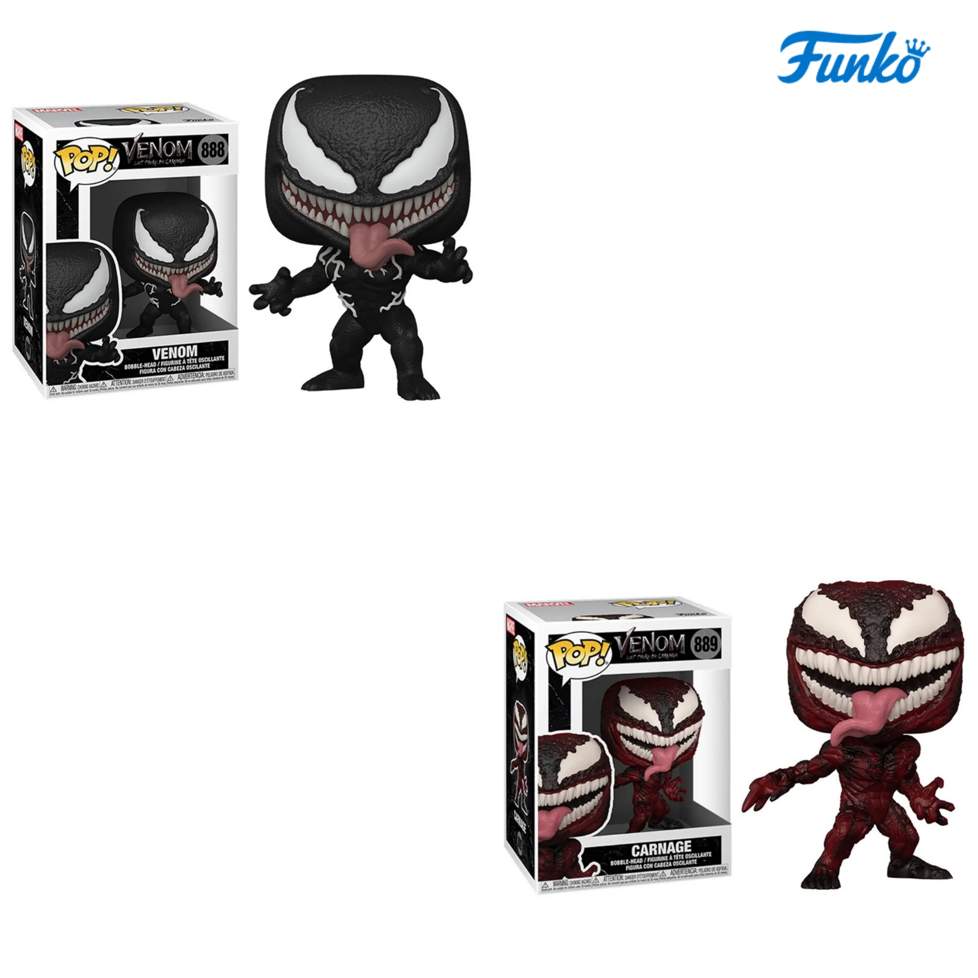 Funko Pop Venom Action Figures Venom Let There Be Carnage Venom massacre VINYL Figurine Decoration Collect Children's Model Toy